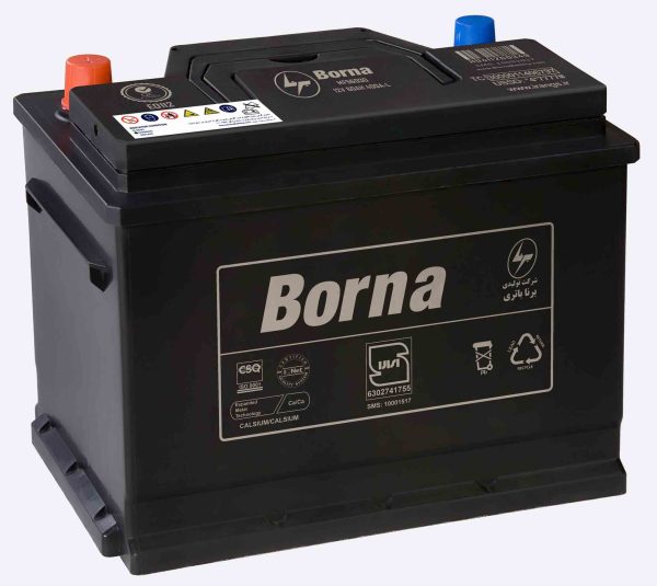 باتری 60 آمپرساعت BORNA مدل 01