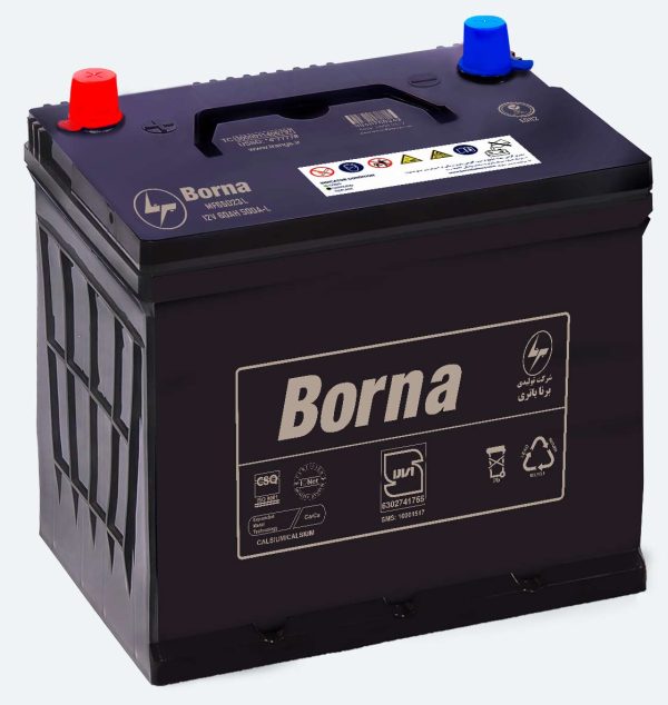 باتری 60 آمپرساعت BORNA MF65D23L