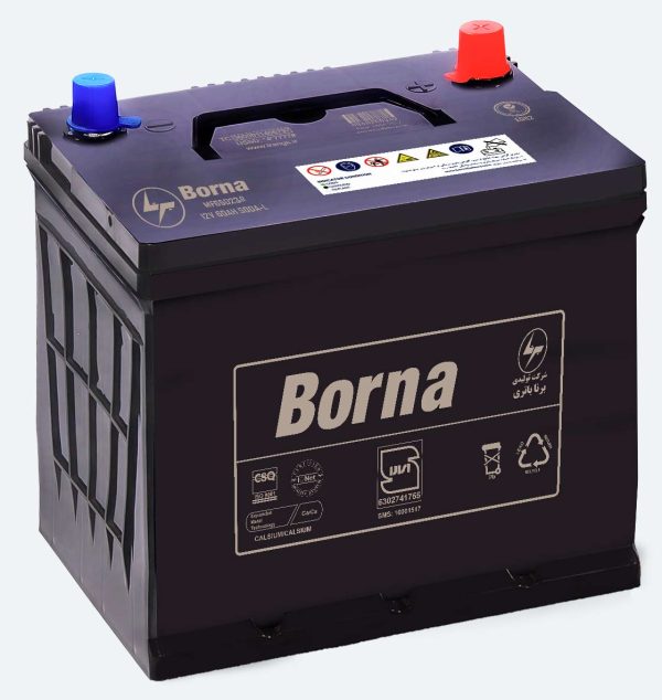 باتری 60 آمپرساعت مدل BORNA MF65D23R